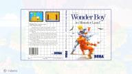 Ecco come si presenta la confezione originale di Wonder Boy in Monster Land.